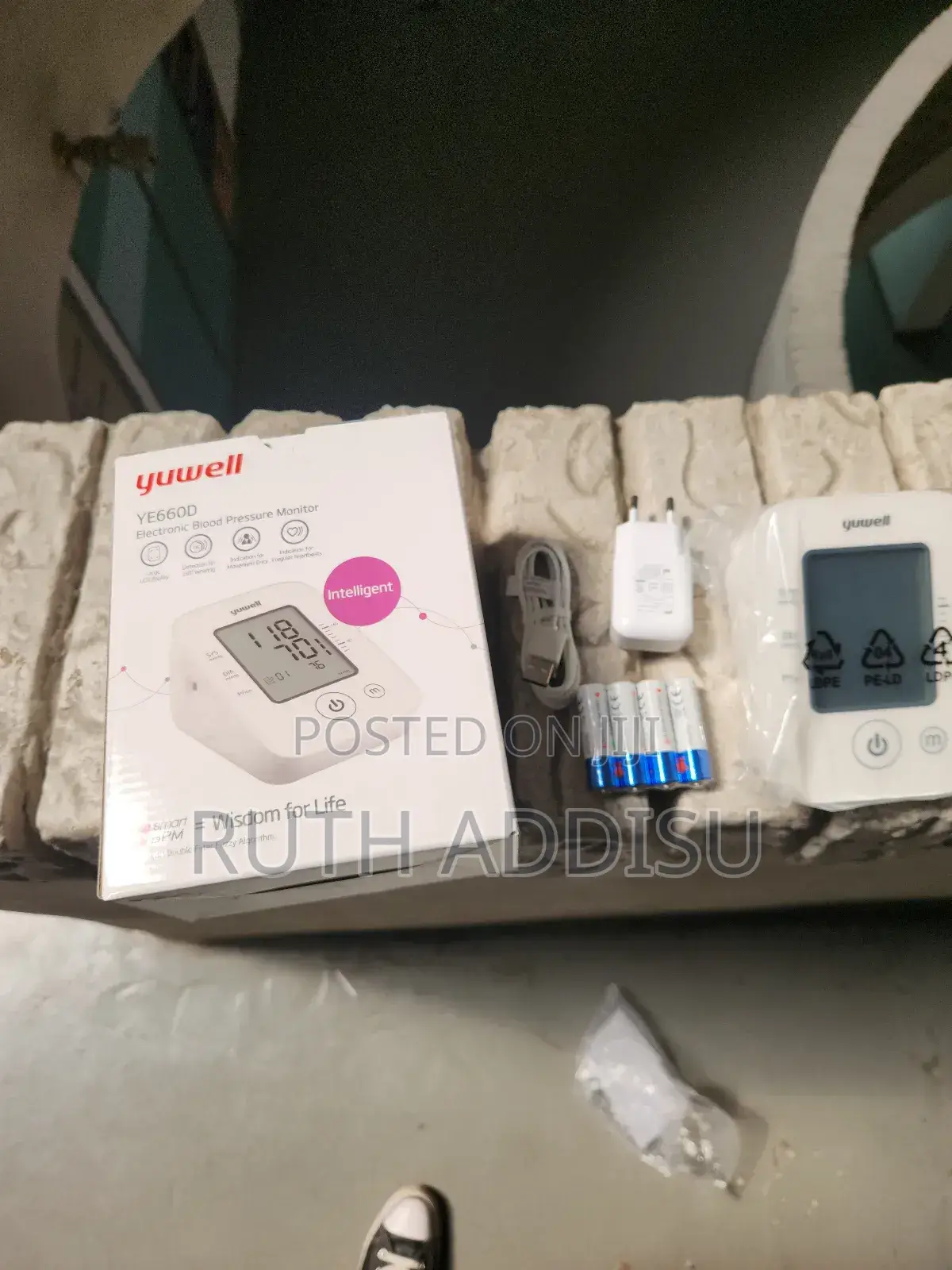 Blood Pressuer Monitor鎮守digital Bp Monitor Best Cuff New