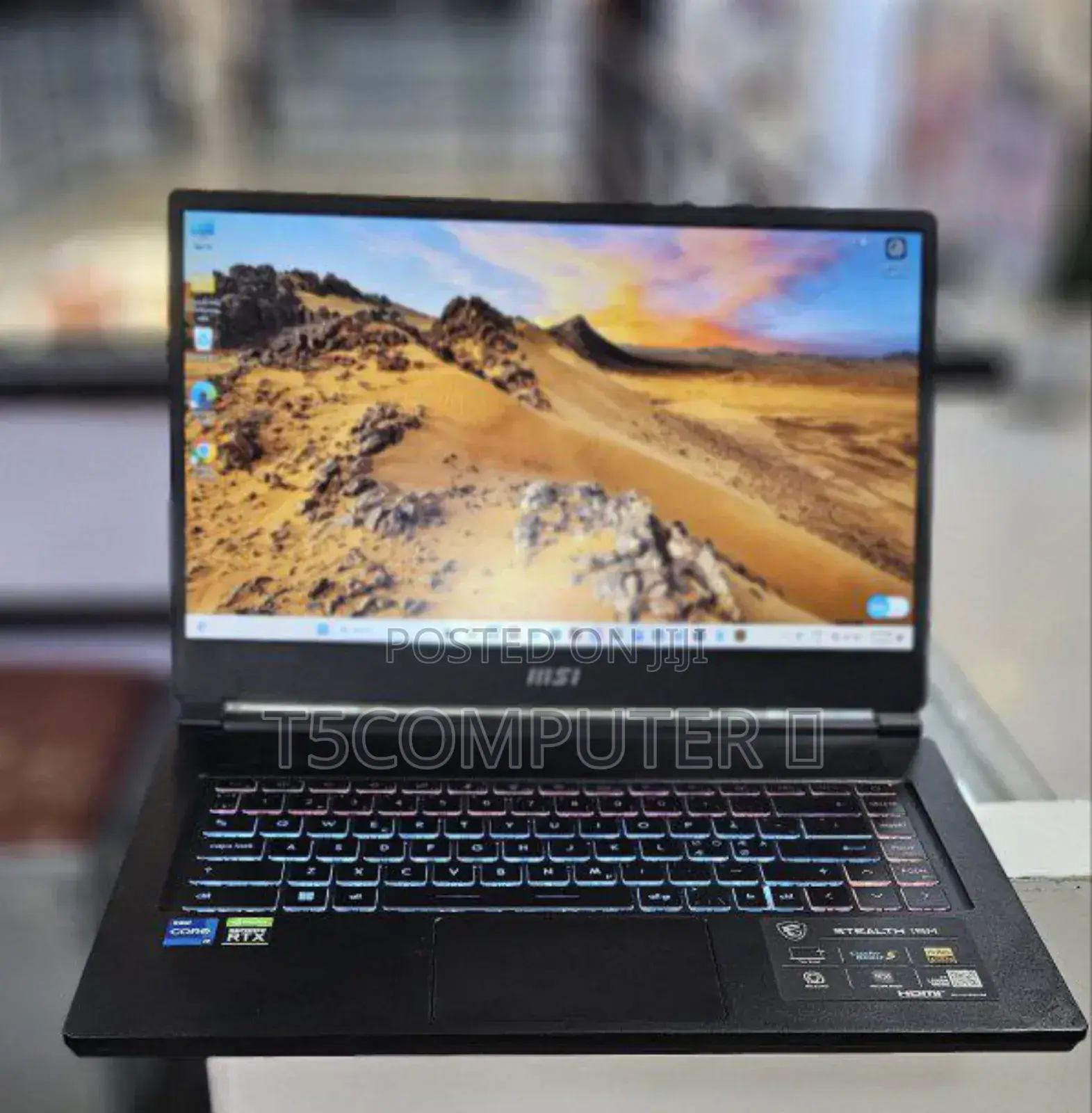 New Laptop MSI 16GB Intel Core I7 SSD 1T