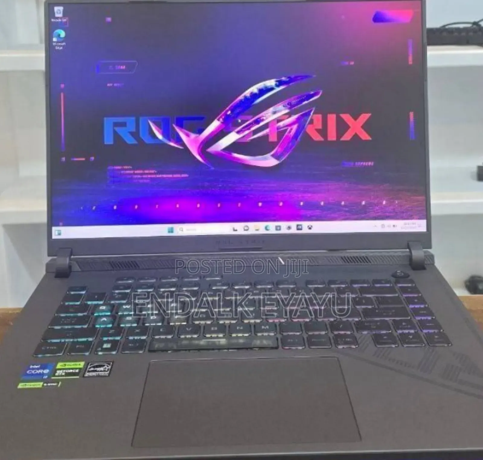 New Laptop Asus ROG Strix G16 G614 16GB Intel Core I7 SSD 1T