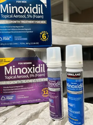 Photo - Kirkland Foam 5% Minoxidil for Men Women: For Healthy Hair