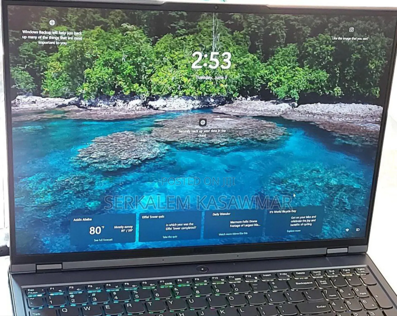 New Laptop Lenovo Legion 5 16GB AMD Ryzen 7 SSD 512GB