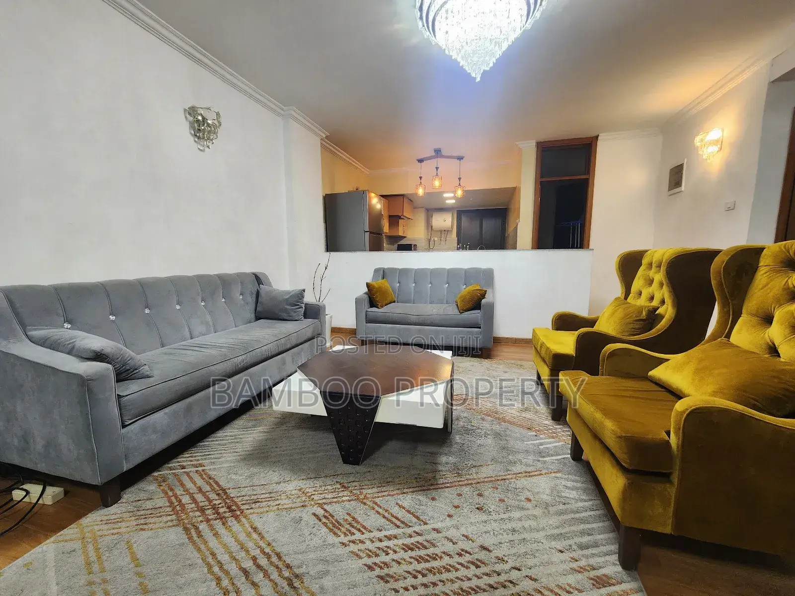 Furnished 3bdrm Apartment in Bole for rent