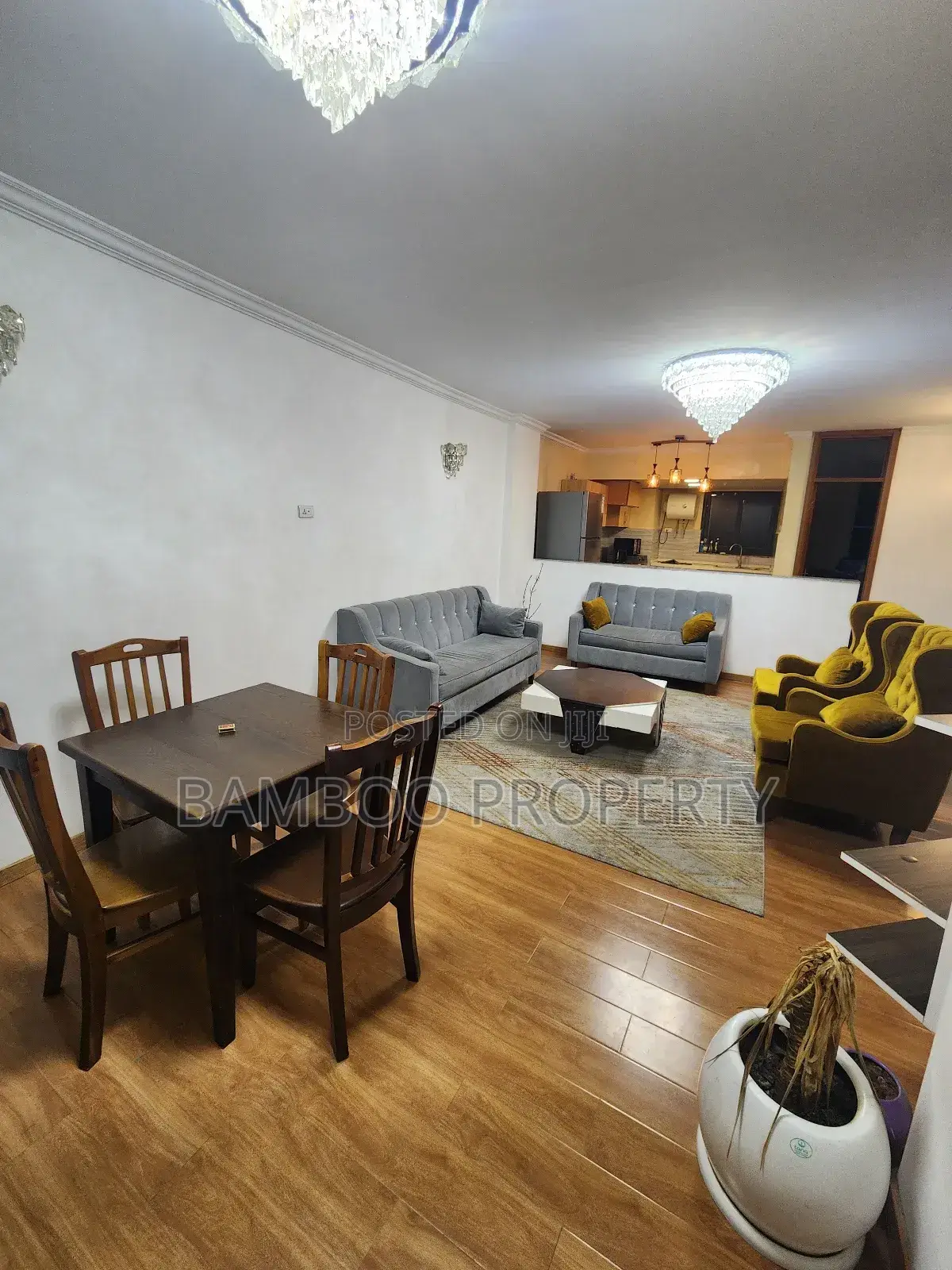 Furnished 3bdrm Apartment in Bole for rent