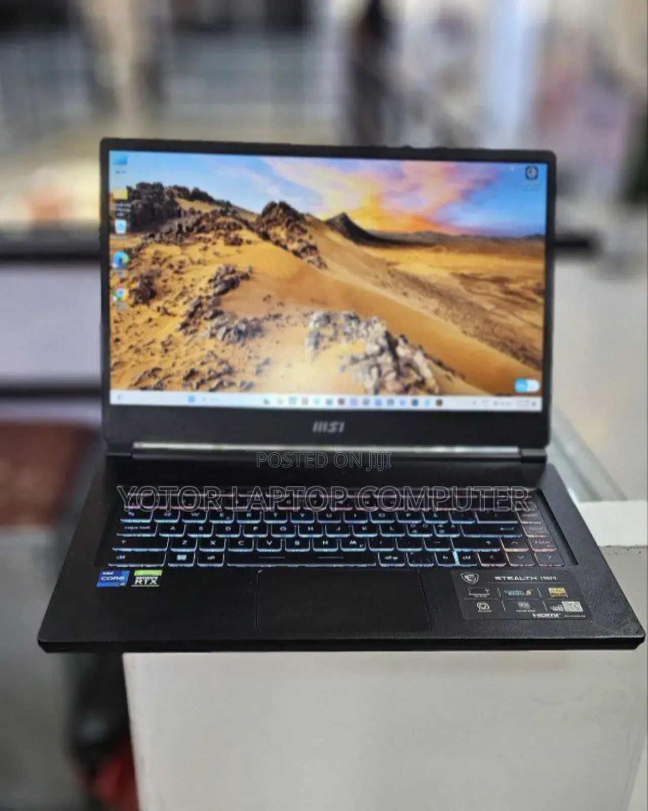 New Laptop MSI 16GB Intel Core I7 SSD 1T