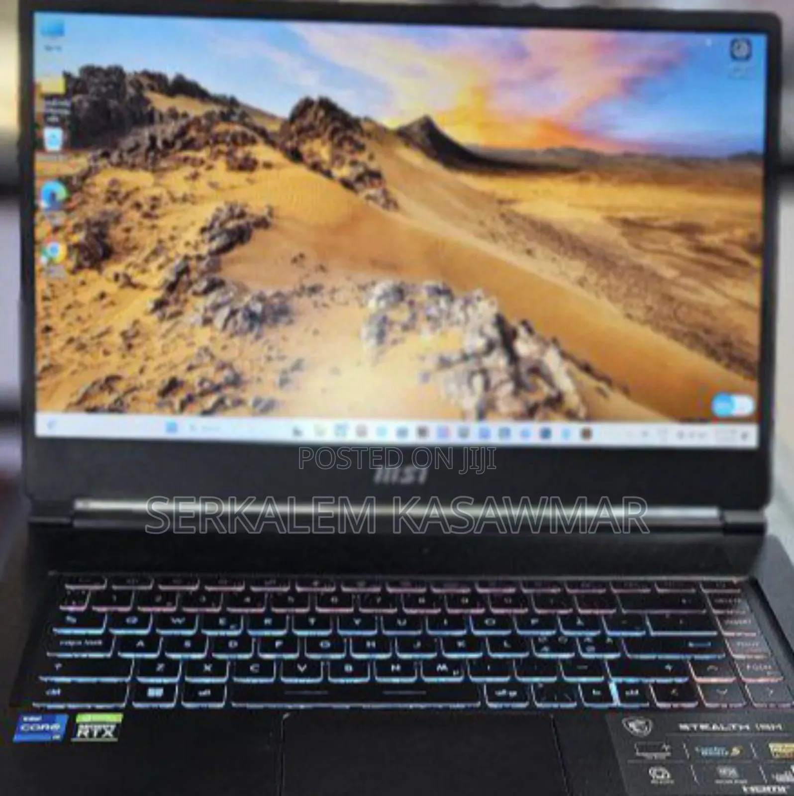 New Laptop MSI Stealth 16 AI Studio 16GB Intel Core I7 SSD 1T