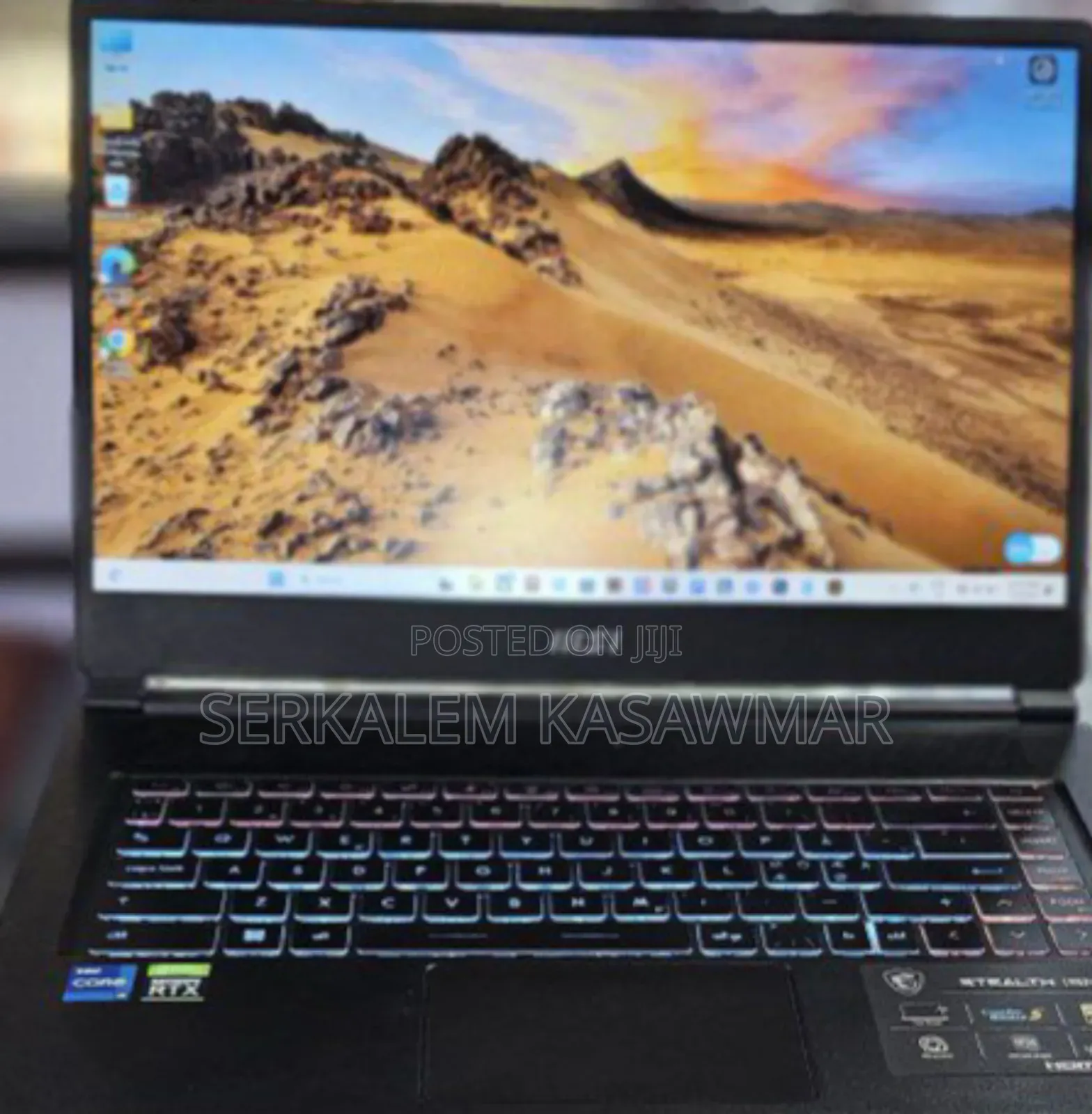 New Laptop MSI Stealth 16 AI Studio 16GB Intel Core I7 SSD 1T