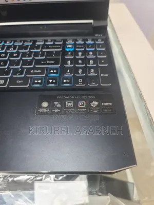 New Laptop Acer Predator Helios 300 16GB Intel Core I7 SSD 512GB