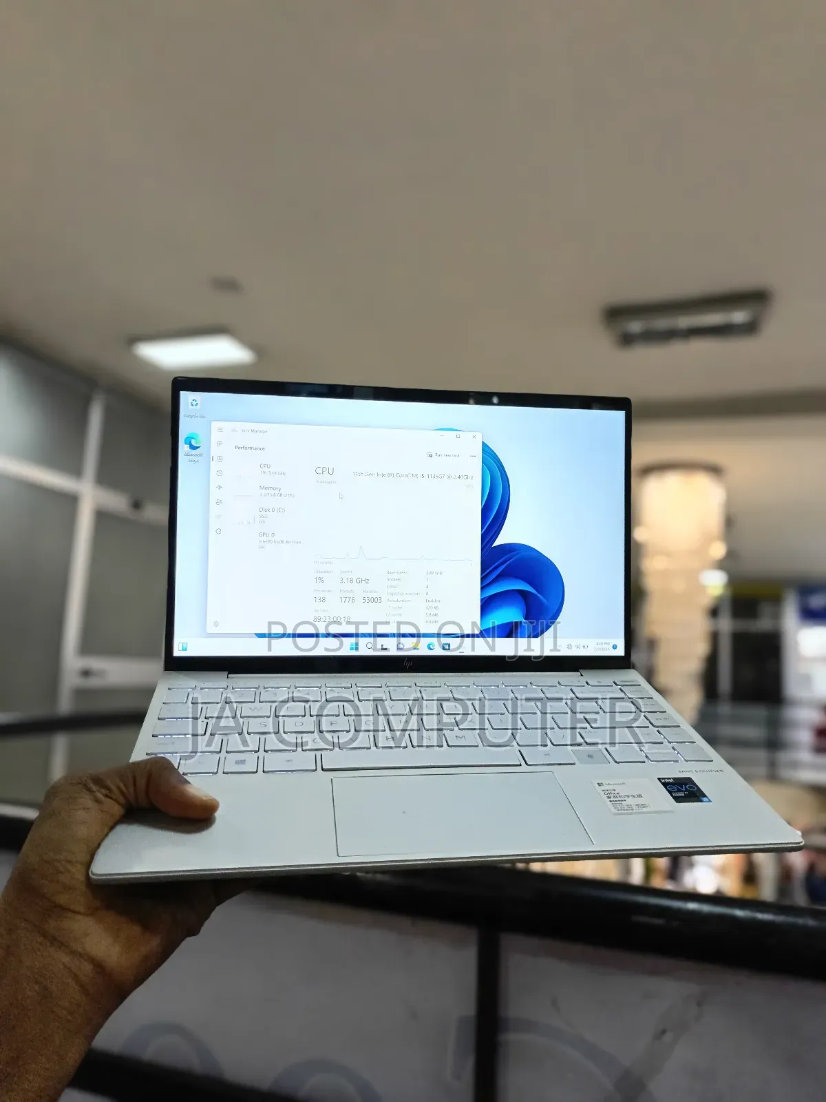 New Laptop HP Envy 13 16GB Intel Core I5 SSD 512GB