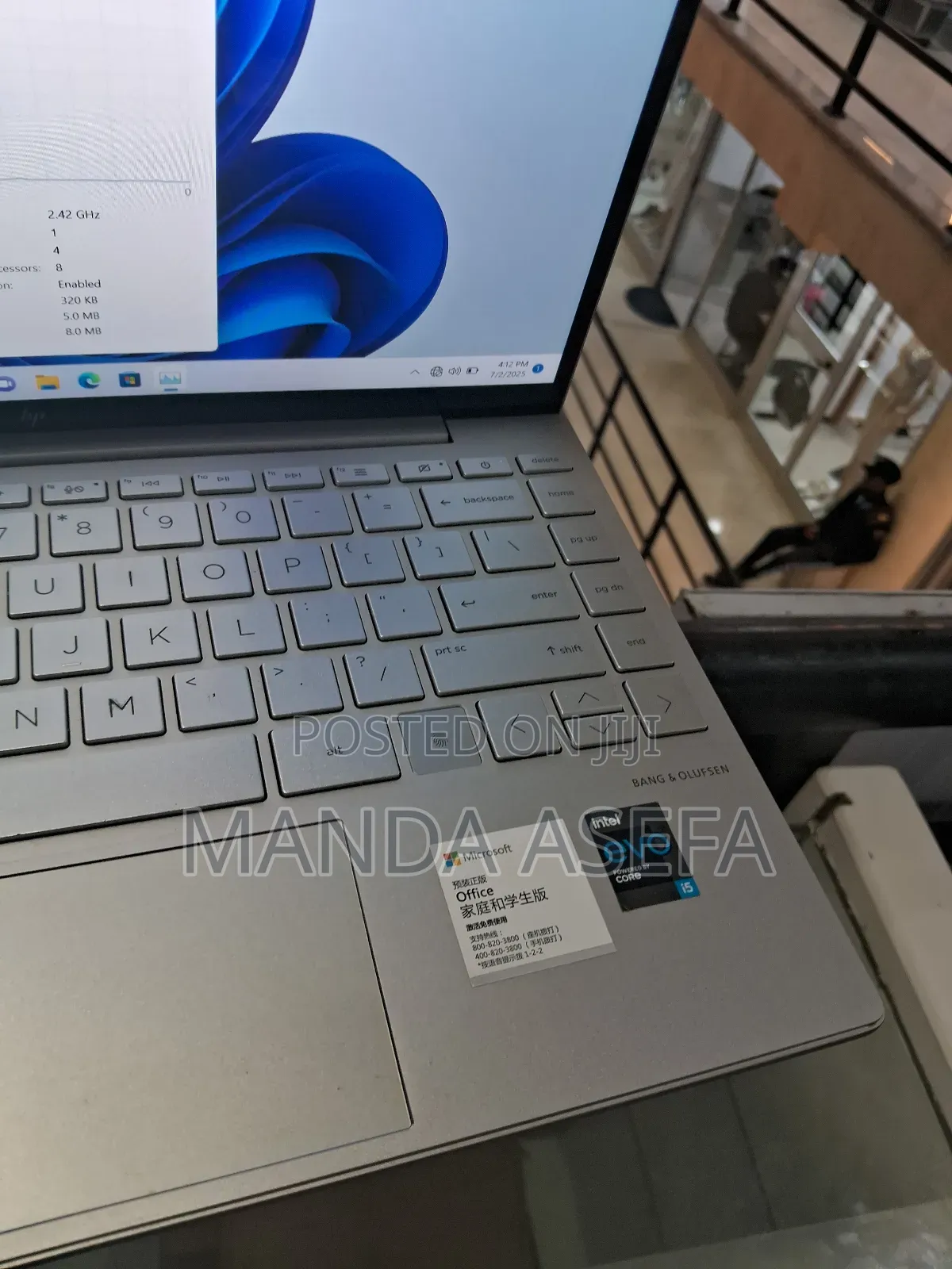 New Laptop HP Envy 13 16GB Intel Core I5 SSD 512GB