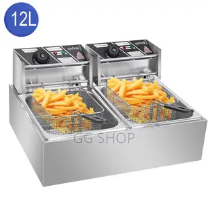 Double Deep Fryer 12 Liters