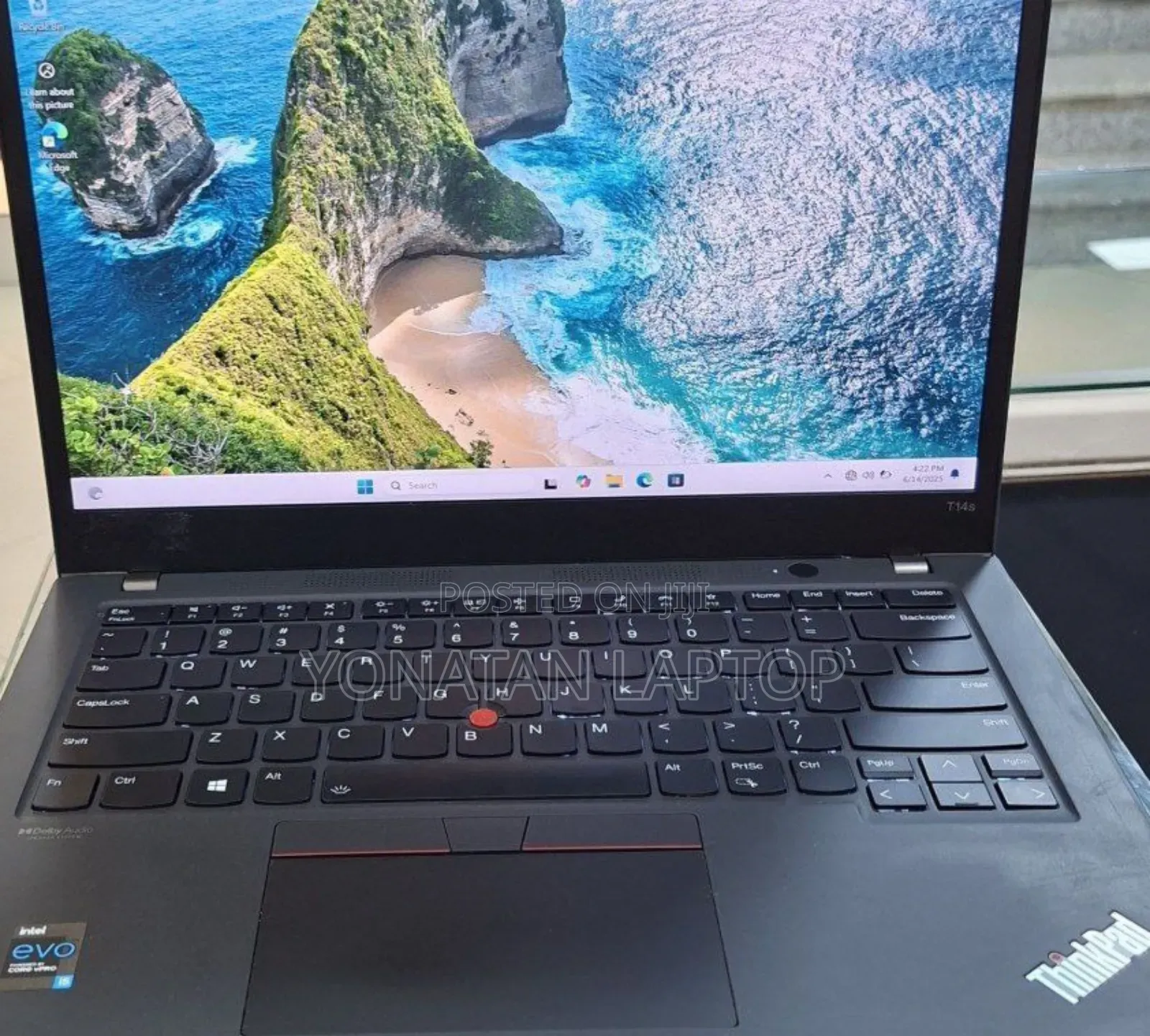 New Laptop Lenovo ThinkPad T14s G4 16GB Intel Core I5 SSD 512GB