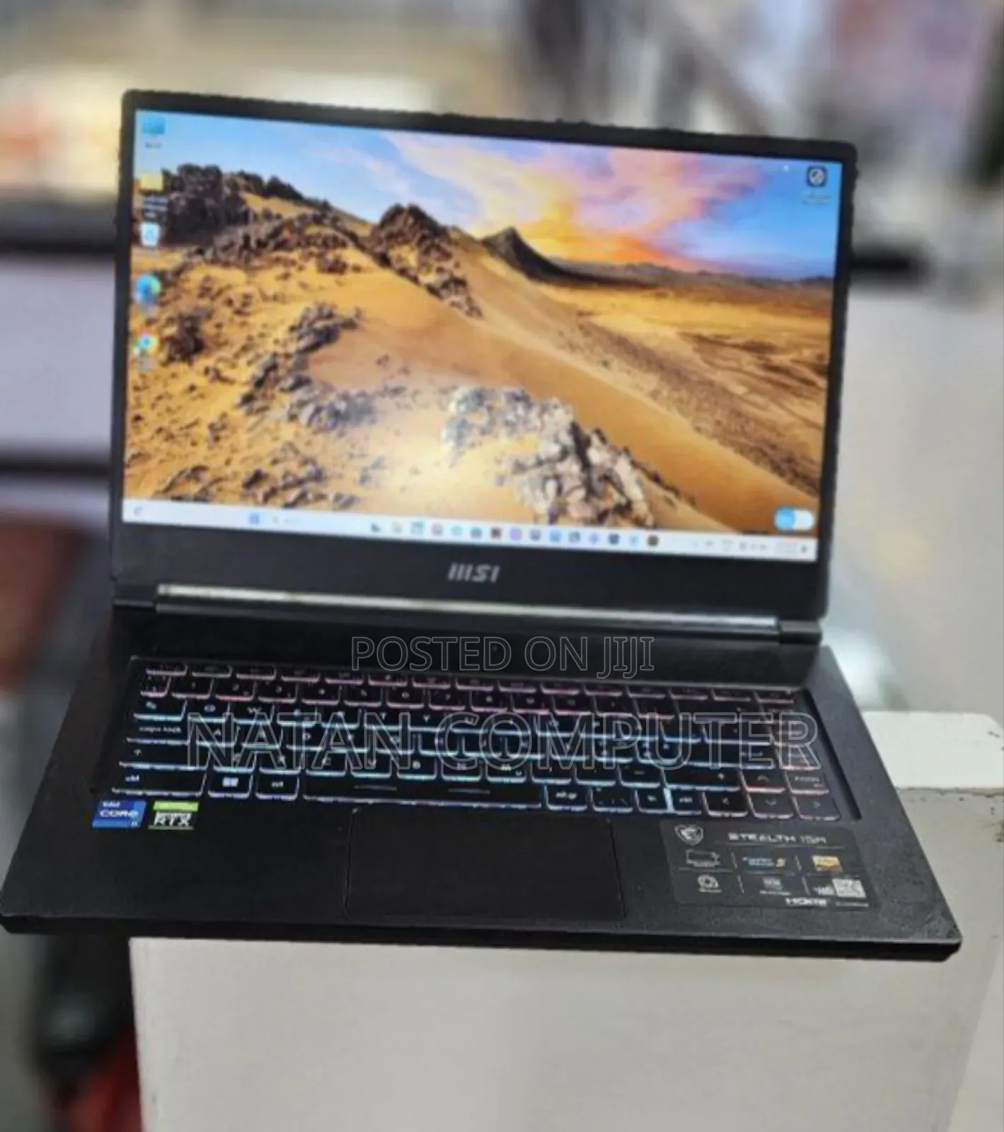 New Laptop MSI GS63 Stealth 8RE 16GB Intel Core I7 SSD 1T