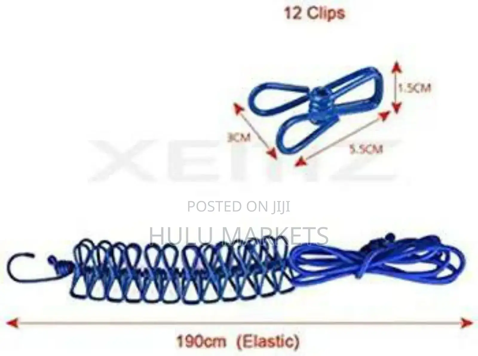 Portable Clothes Drying Line ኳሊት የልብስ መስቀያ