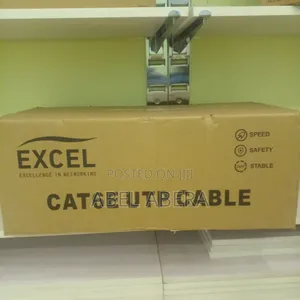 Excel Cat6e Utp Cable, Full Copper, 305m