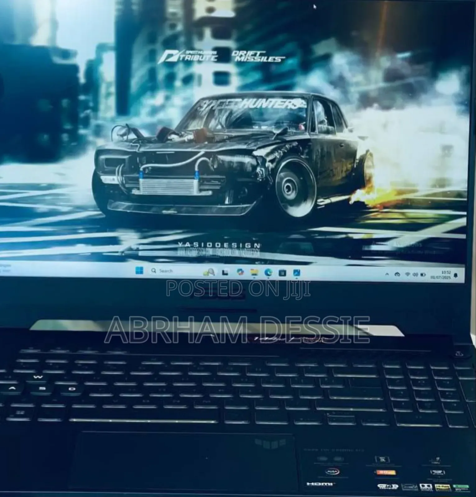 New Laptop Asus TUF Dash F15 16GB Intel Core I7 SSD 512GB