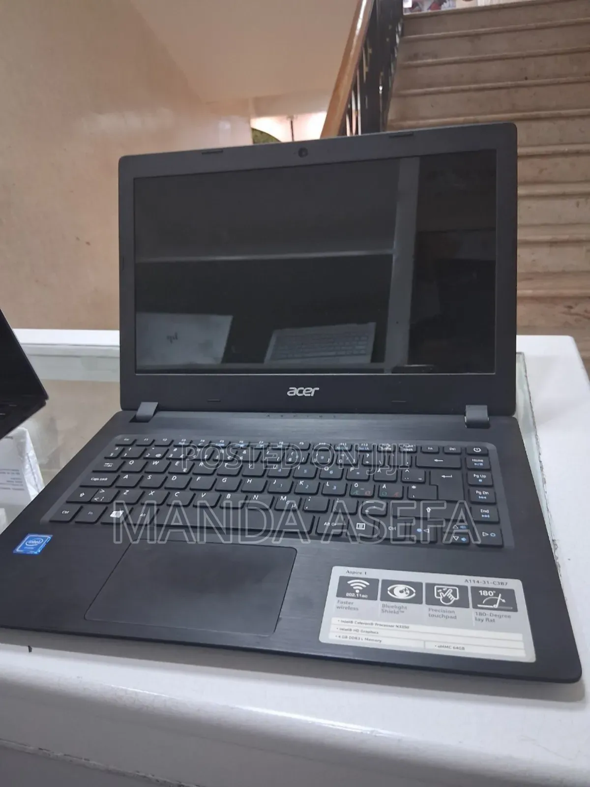 New Laptop Acer Aspire A114 31 4GB Intel Pentium SSD 60GB