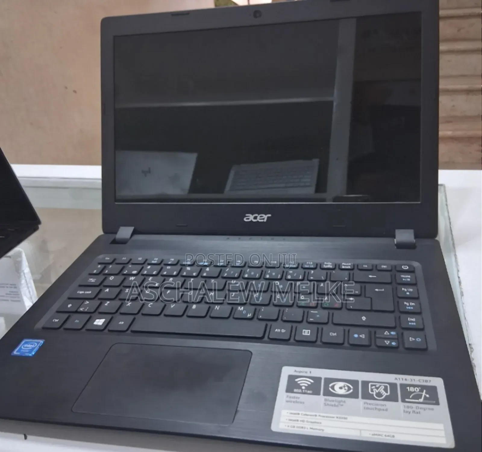 New Laptop Acer Aspire A114 31 4GB Intel Core 2 Quad SSD 60GB