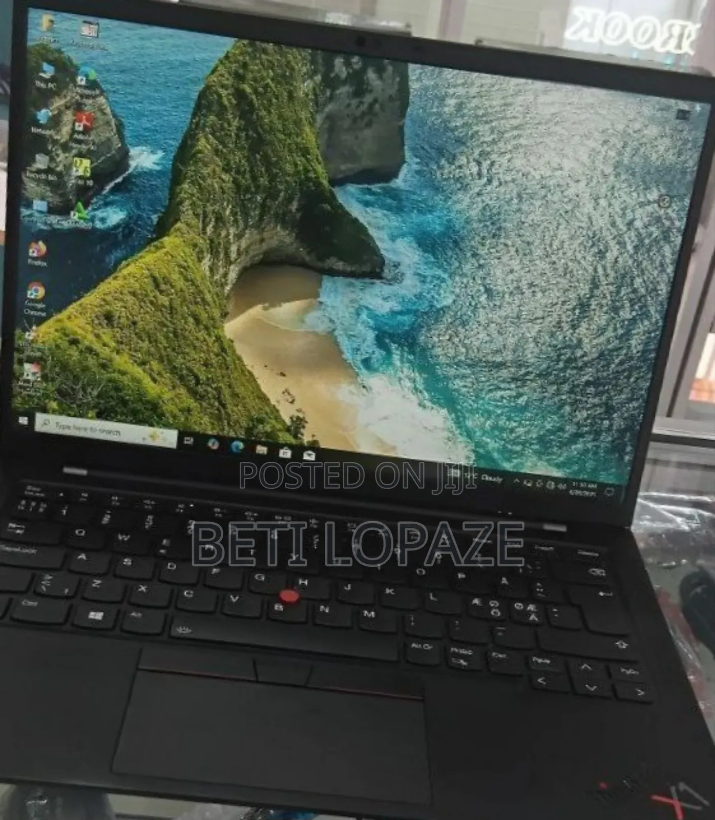 New Laptop Lenovo ThinkPad X1 Carbon 16GB Intel Core I5 SSD 512GB