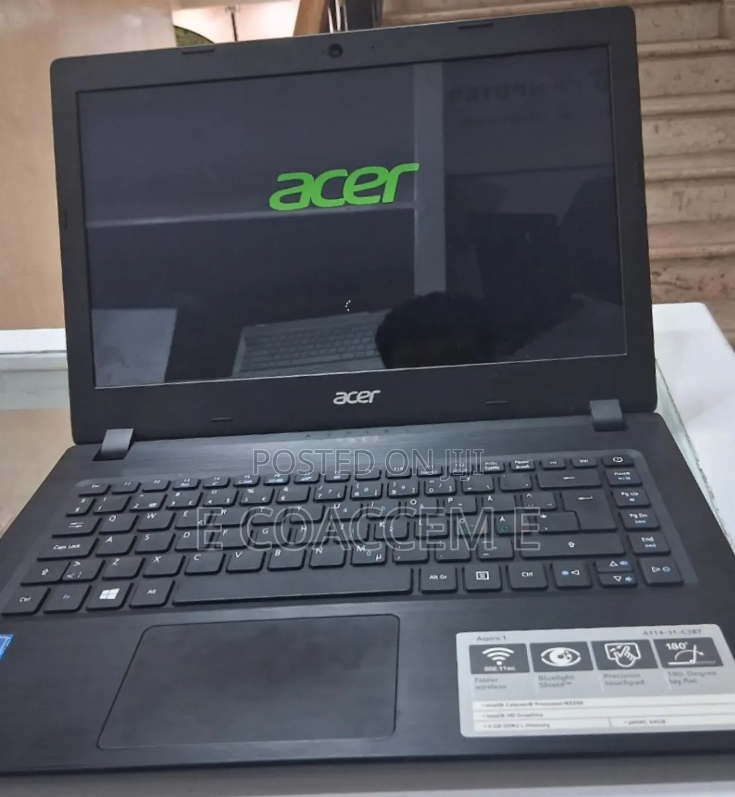 New Laptop Acer 4GB Intel Core 2 Duo SSD 60GB