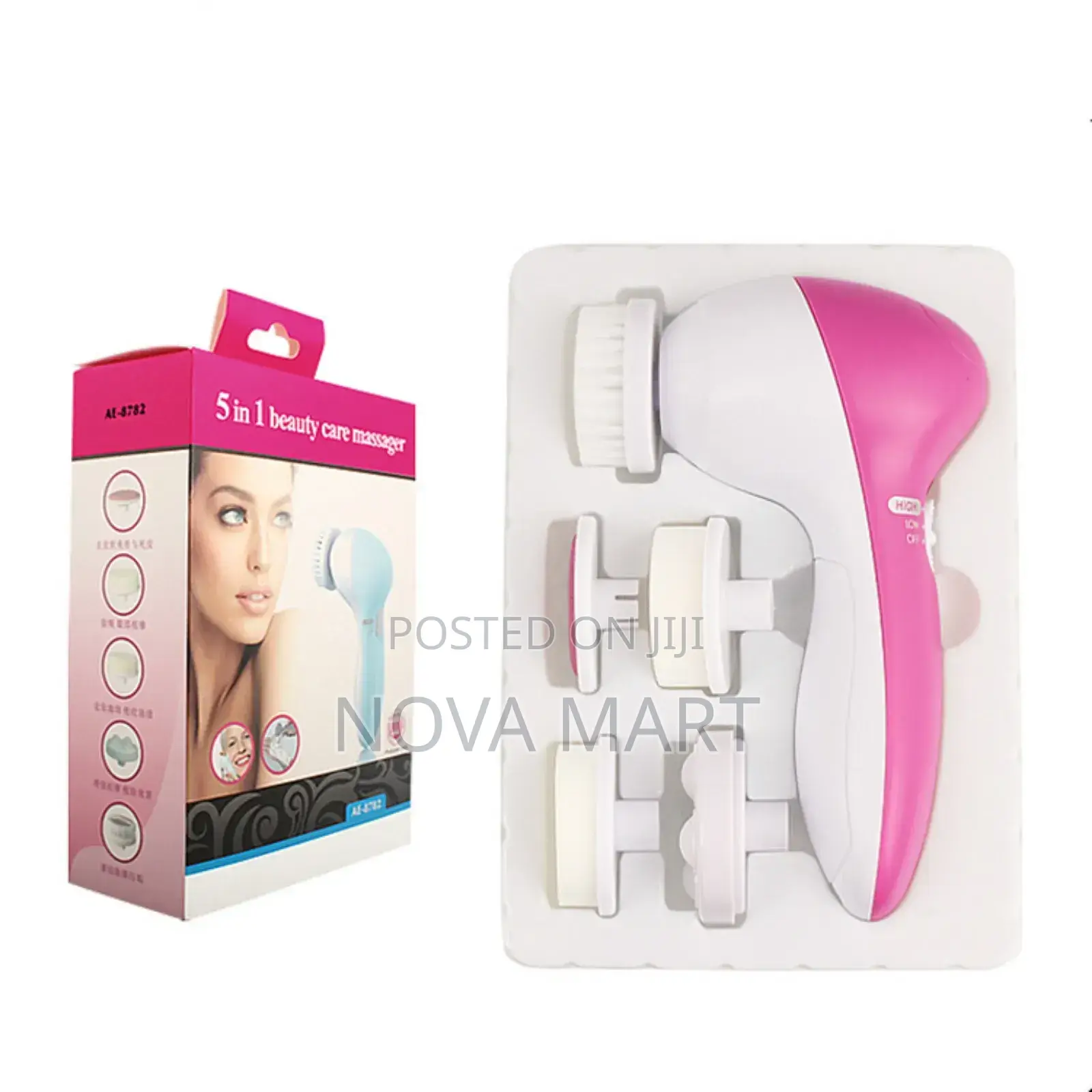 5-in-1 Facial Cleansing Brush