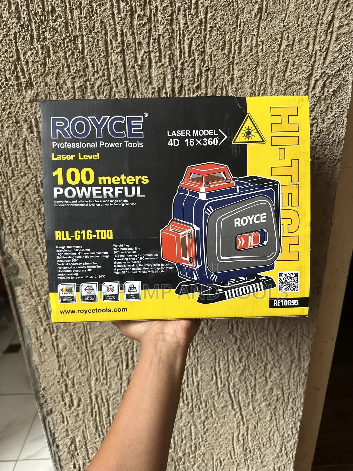 Royce Laser Level Tool 360° *16