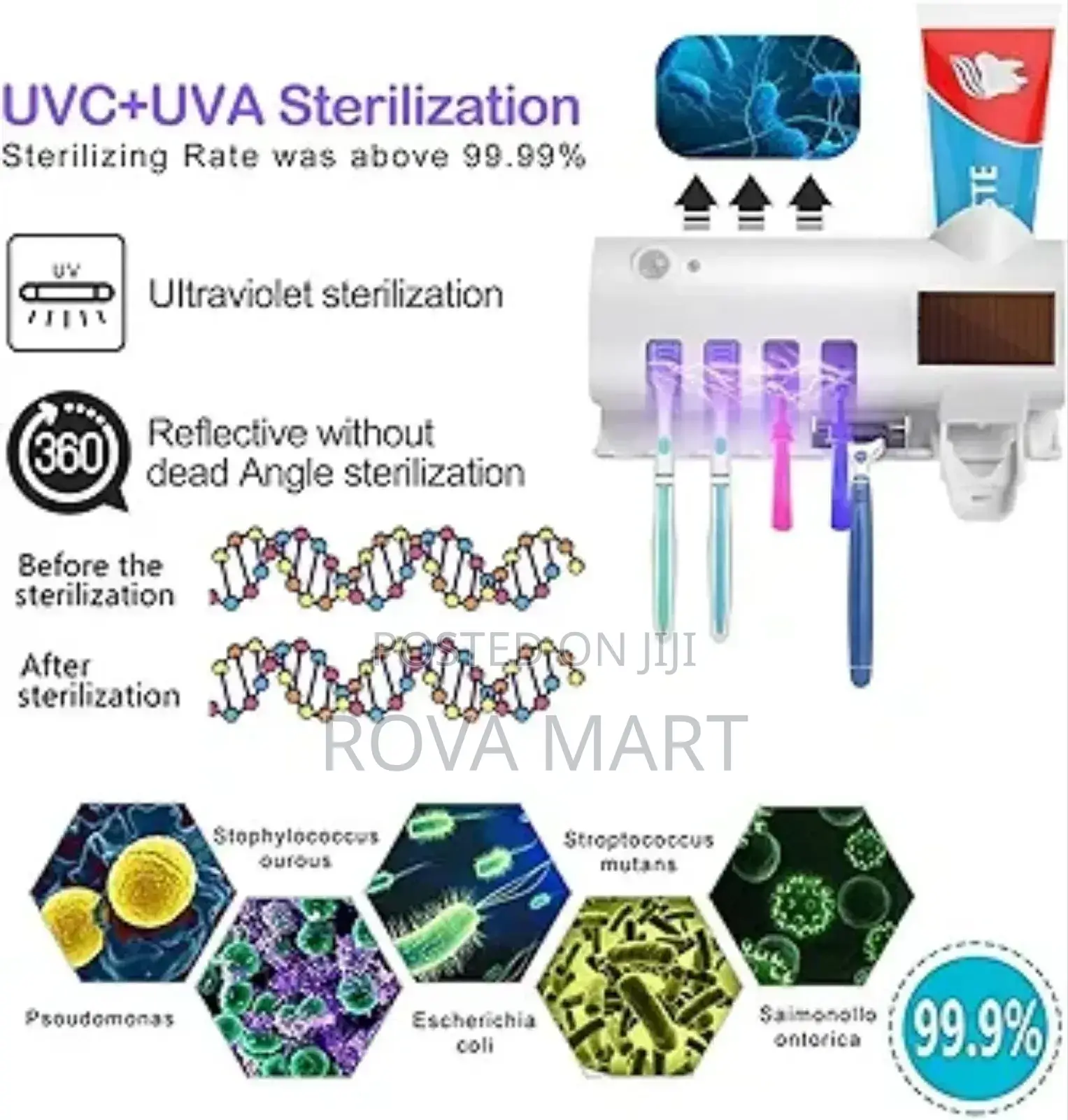 Multi-Function Toothbrush Sterilizer