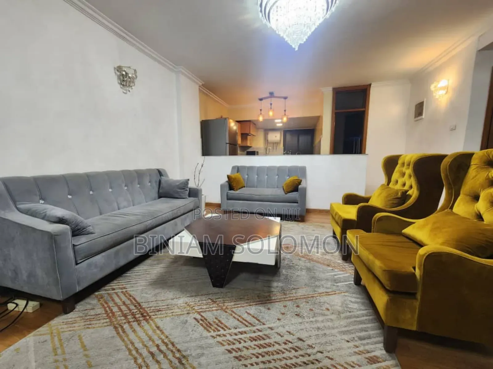 Furnished 3bdrm Apartment in Bole for rent