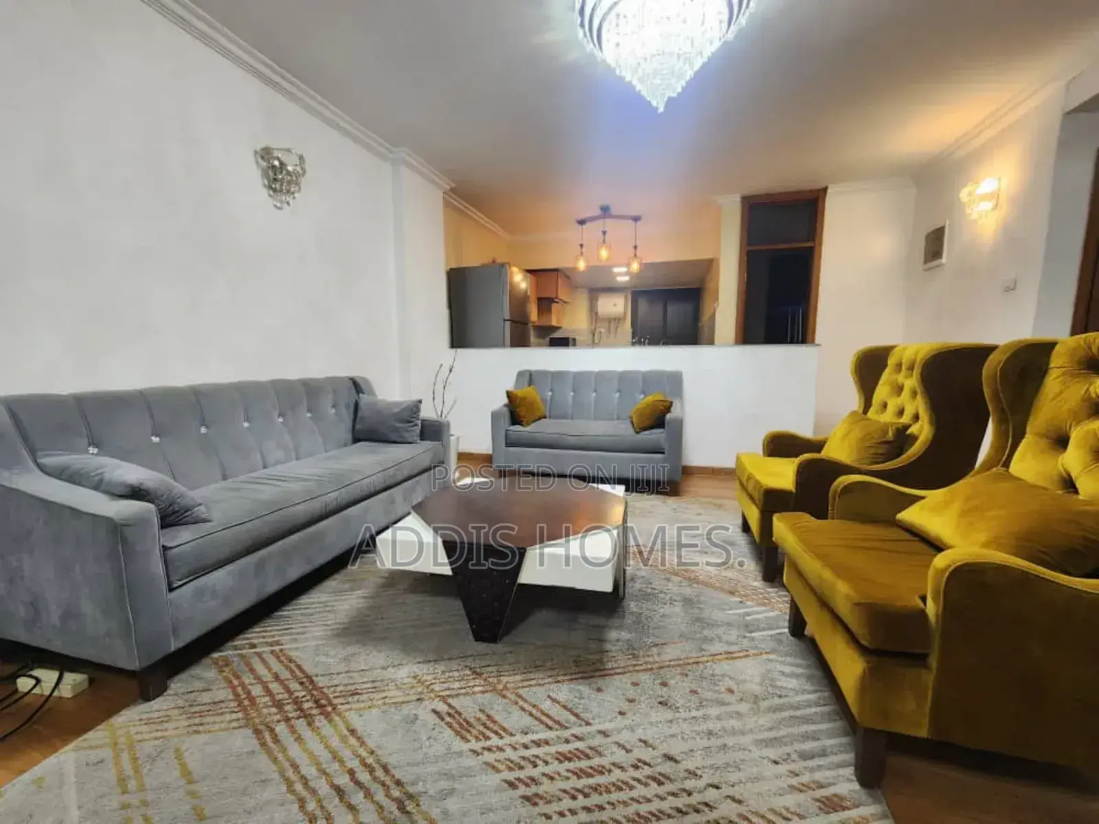 Furnished 3bdrm Apartment in Bole for rent