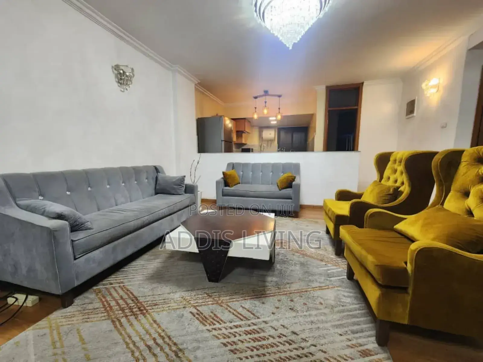 Furnished 3bdrm Apartment in Bole for rent