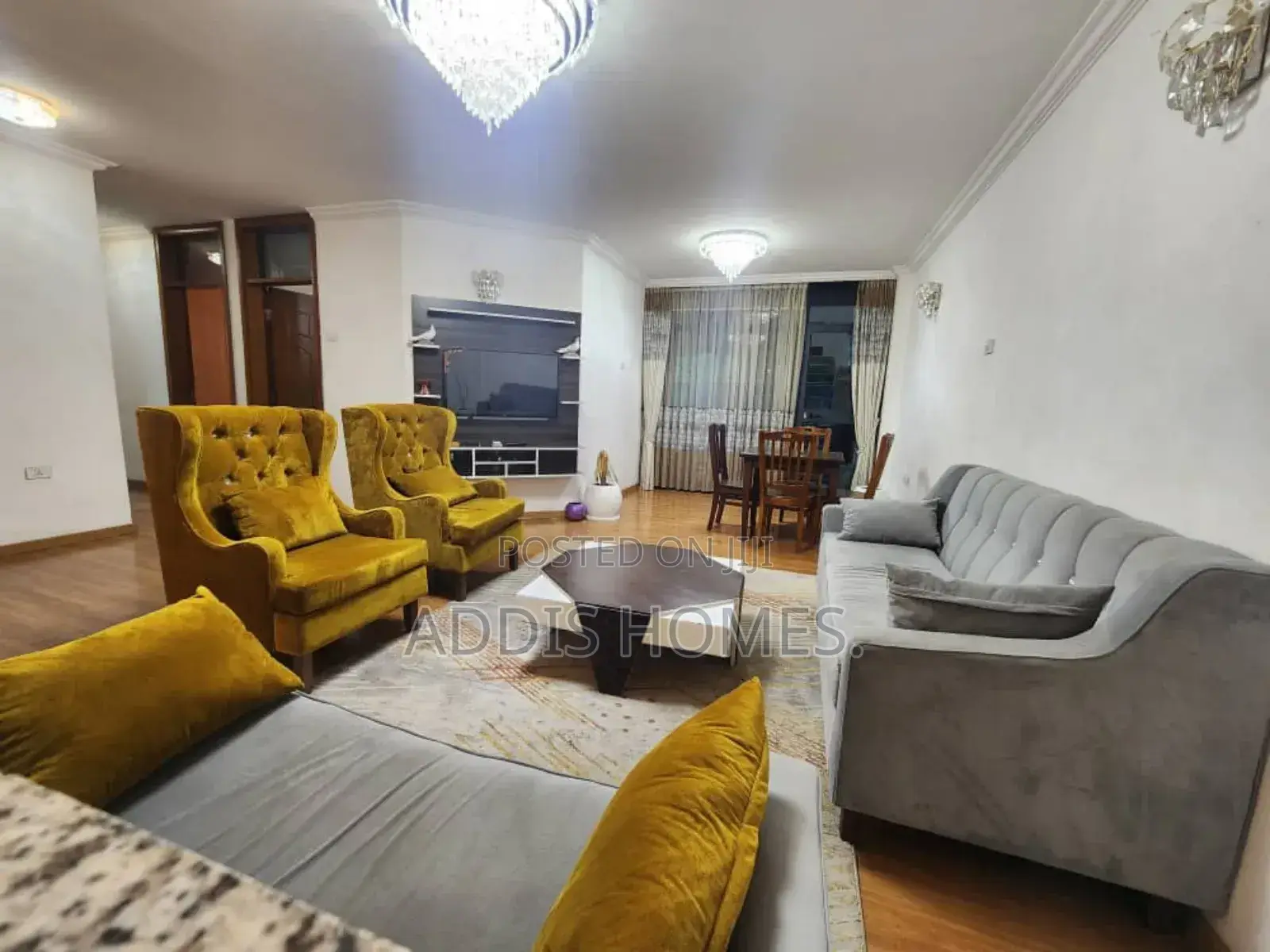 Furnished 3bdrm Apartment in Bole for rent