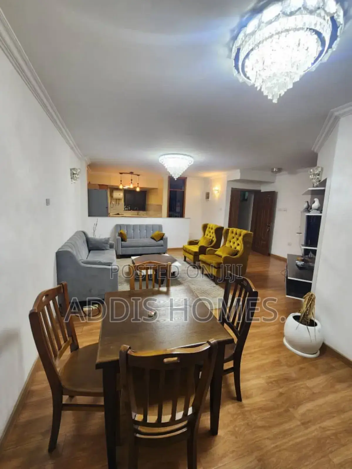 Furnished 3bdrm Apartment in Bole for rent