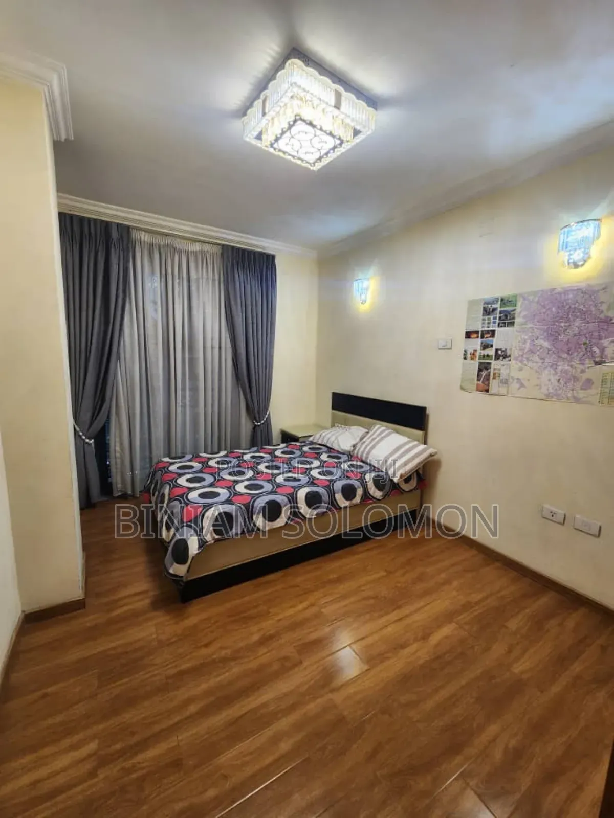Furnished 3bdrm Apartment in Bole for rent