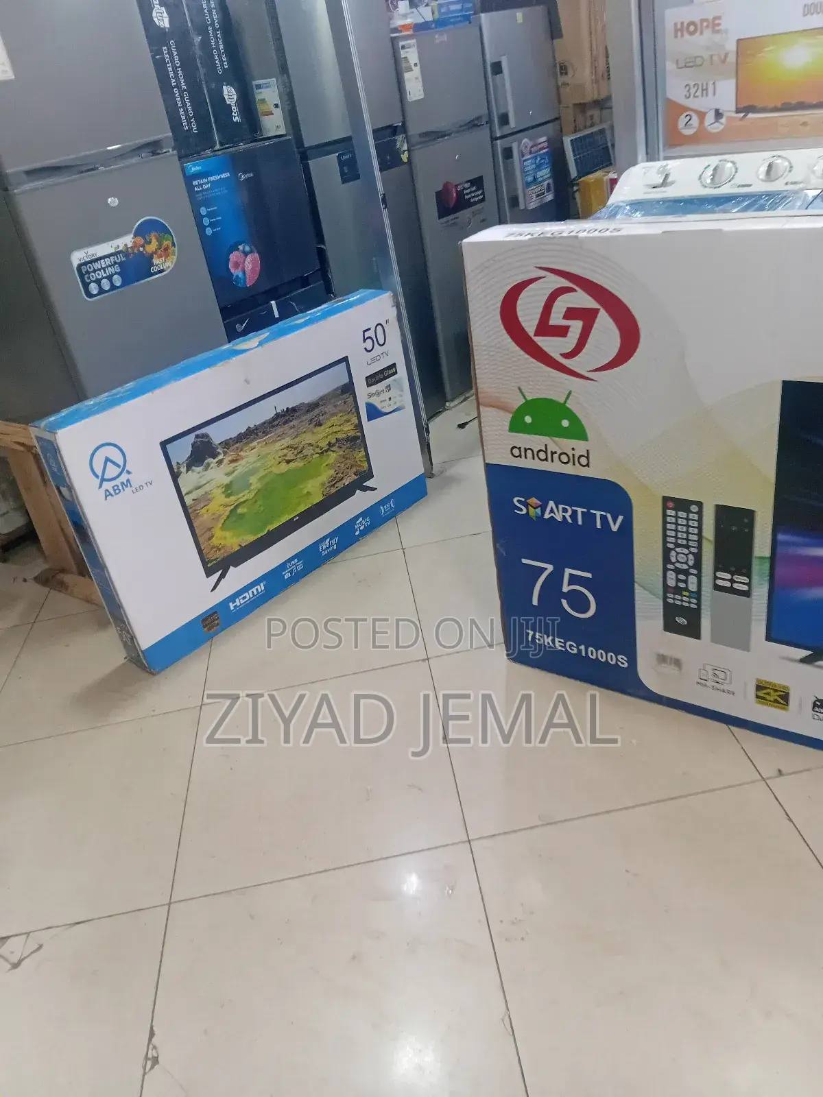 L7 Smart Tv 75 Inch Dobleglass Uhd