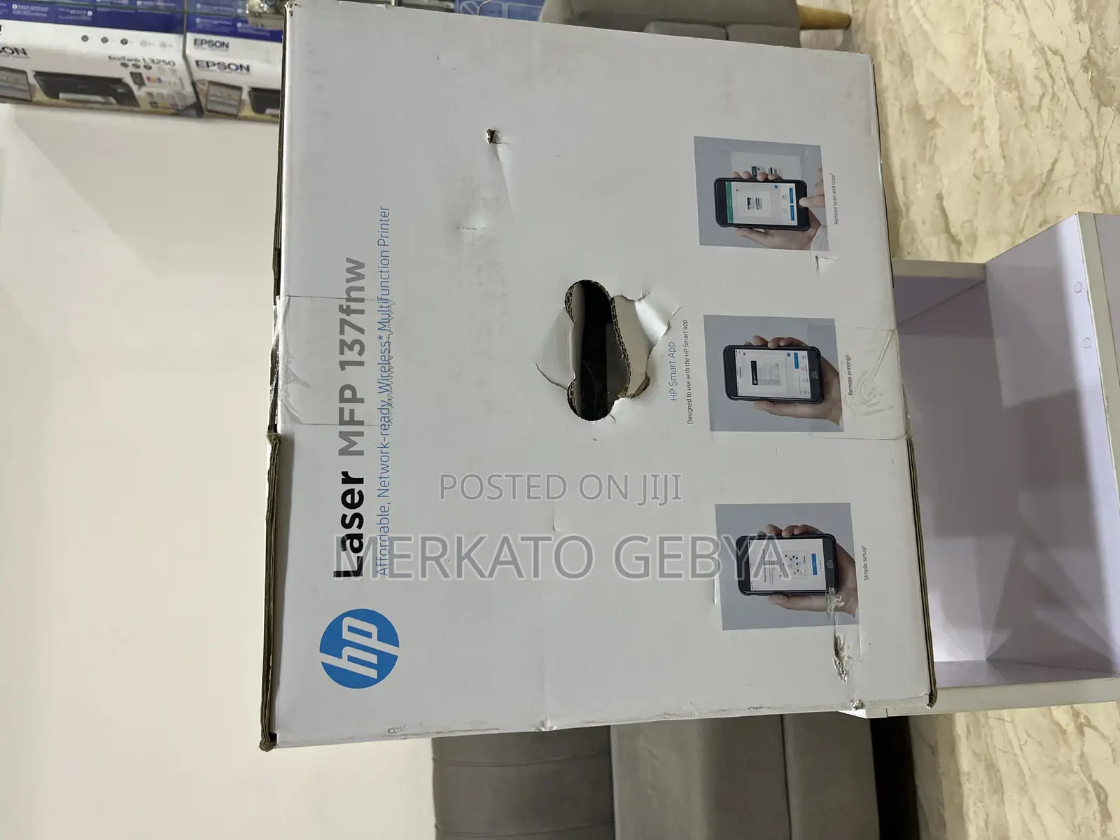  Hp Laser 137fnw – 4-in-1 Wireless Laser Printer