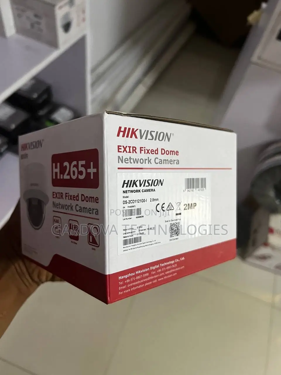 Original Hikvision Dome and Bullet Hybrid 4mp Cameras