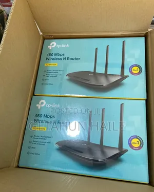 Tp-Link 450 MBPS Wireless N Router (Tl-Wr940n) Three Antenna
