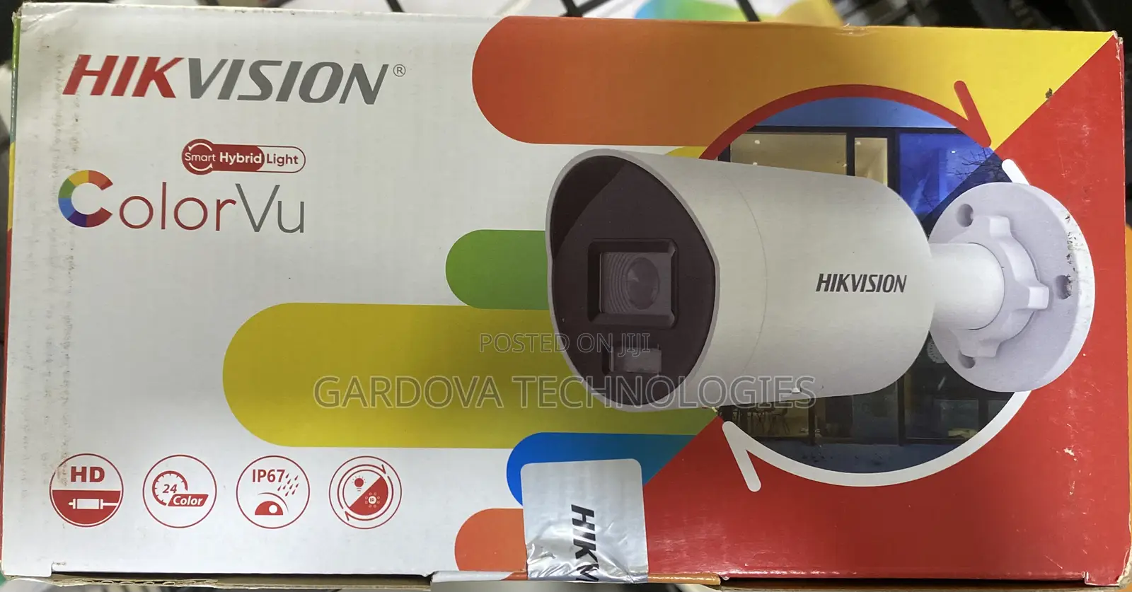 ኦርጅናል Hikvision Colorvu Camera With 2mp and 4mp Resolution