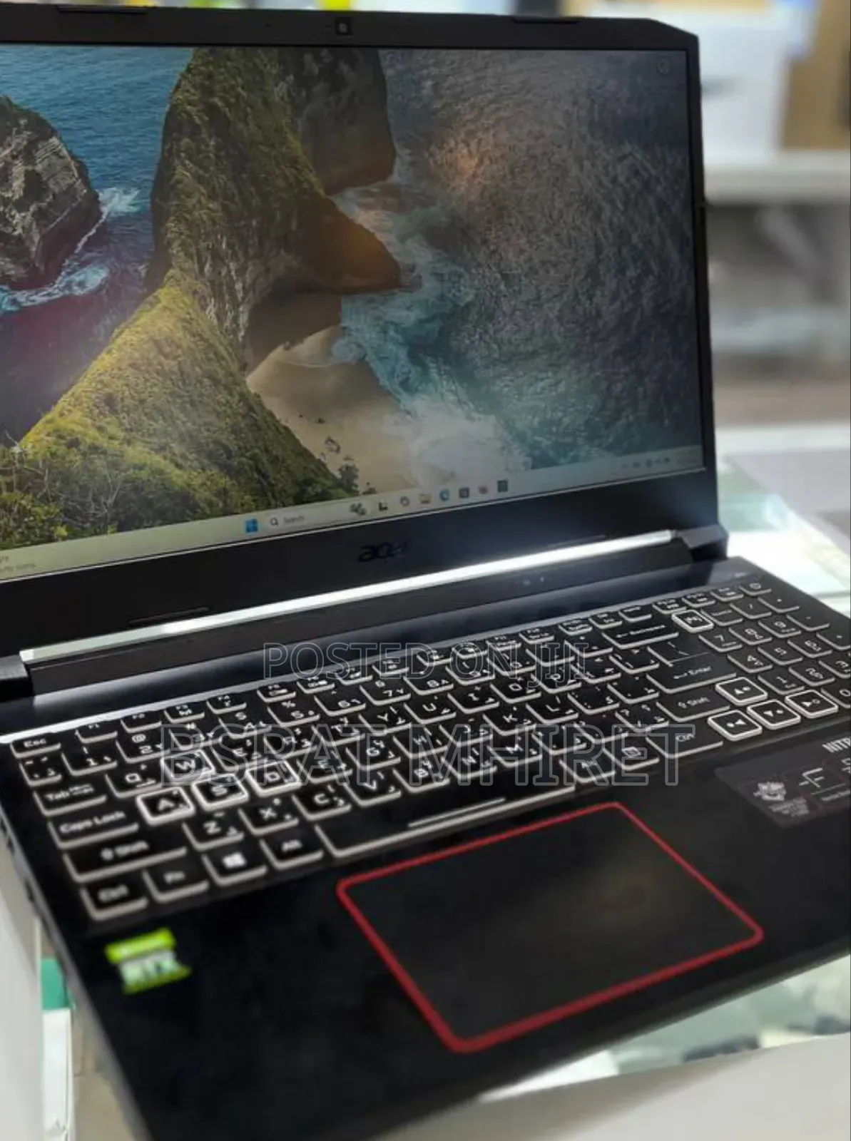 New Laptop Acer Nitro 5 16GB Intel Core I7 SSD 1T