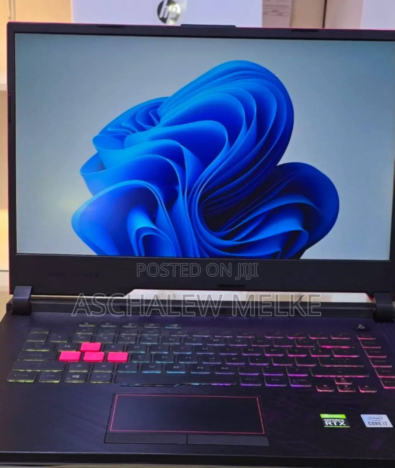 New Laptop Asus ROG Strix G15 16GB Intel Core I7 SSD 512GB