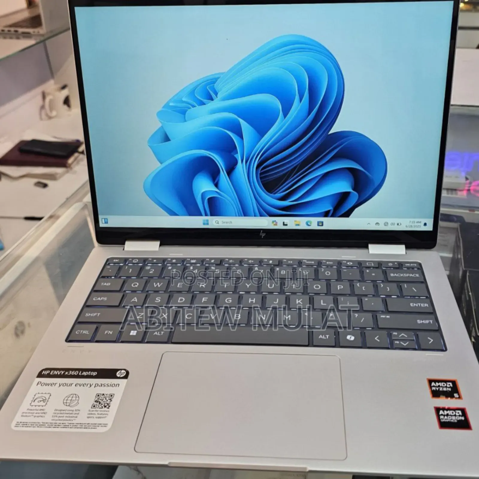 New Laptop HP Envy 14 16GB AMD Ryzen 5 SSD 512GB