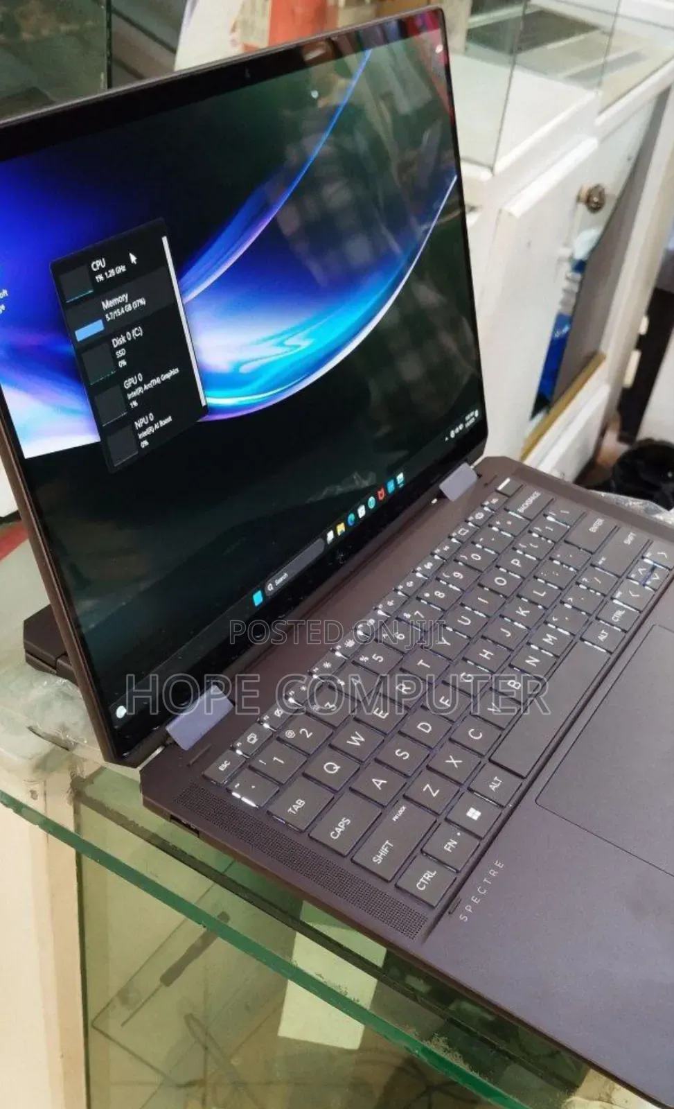 New Laptop HP Spectre X360 16GB Intel Core Ultra 7 SSD 1T