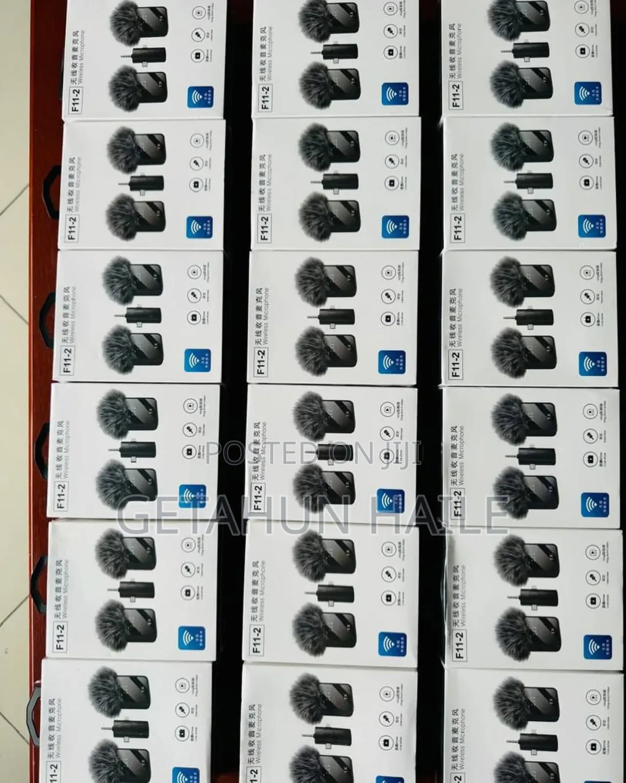 F11-2 Dual Wireless Microphone With Noise Reduction(Dual Wireless Mic)