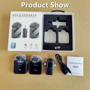 F11-2 Dual Wireless Microphone With Noise Reduction(Dual Wireless Mic)