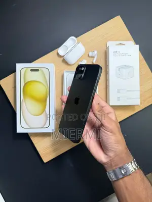 New Apple iPhone 15 Plus 128 GB Black