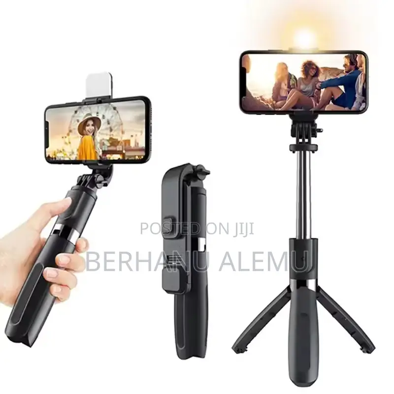 Portable Wireless Selfie Stick Tripod Stand