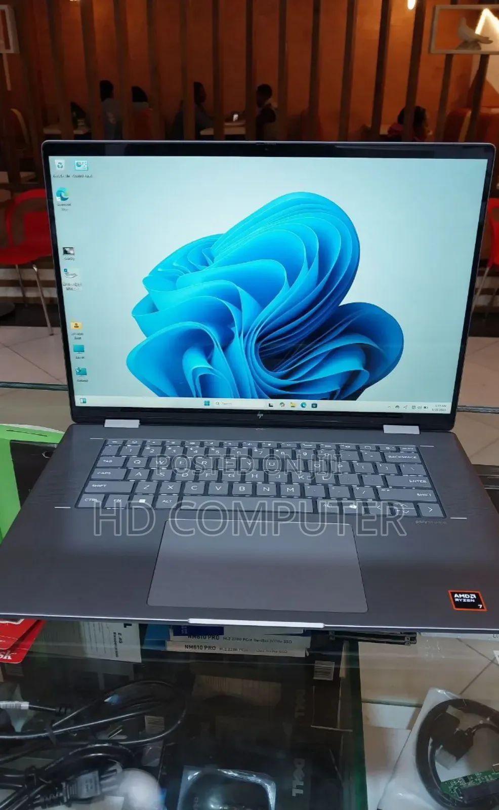 New Laptop HP Envy X360 16GB AMD Ryzen 7 SSD 512GB