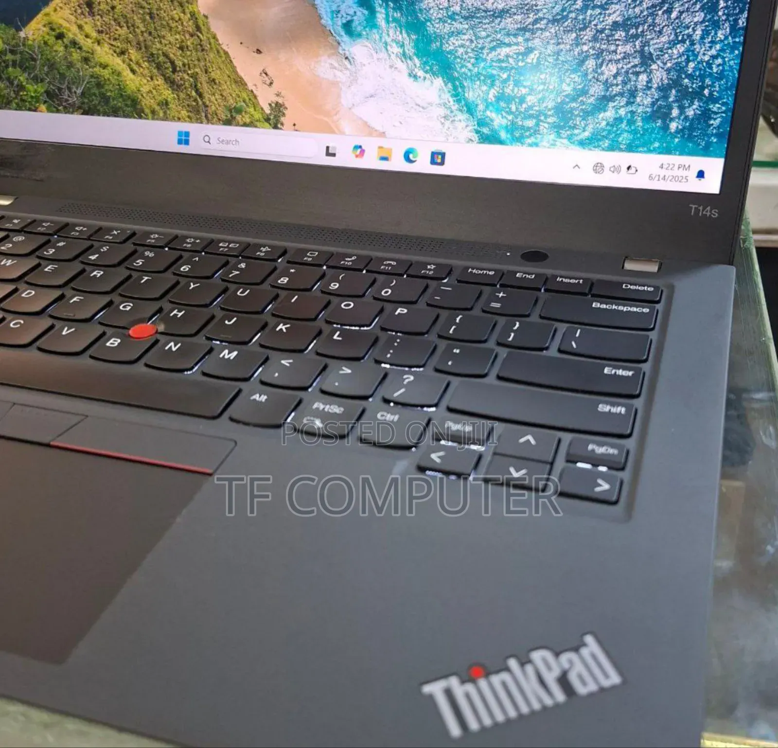 New Laptop Lenovo ThinkPad T14s G4 16GB Intel Core I5 SSD 512GB