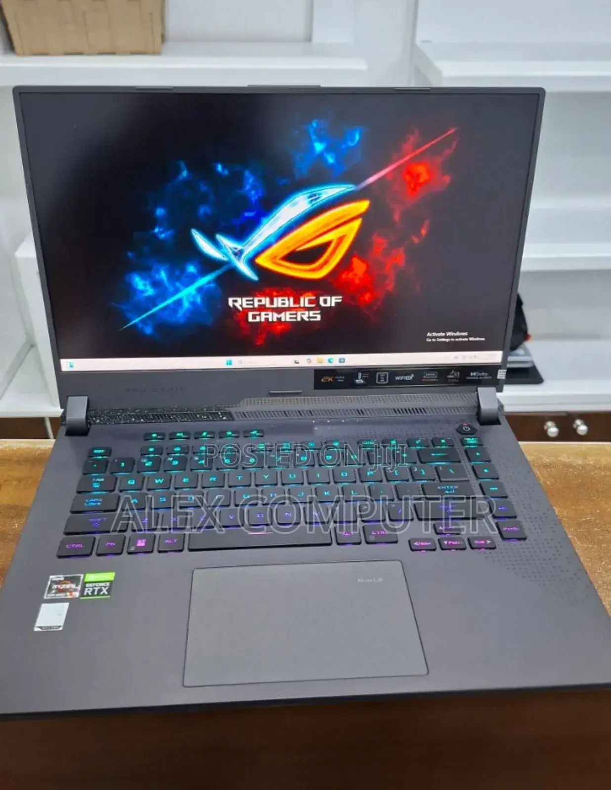 New Laptop Asus ROG Strix G15 16GB AMD Ryzen 7 SSD 512GB