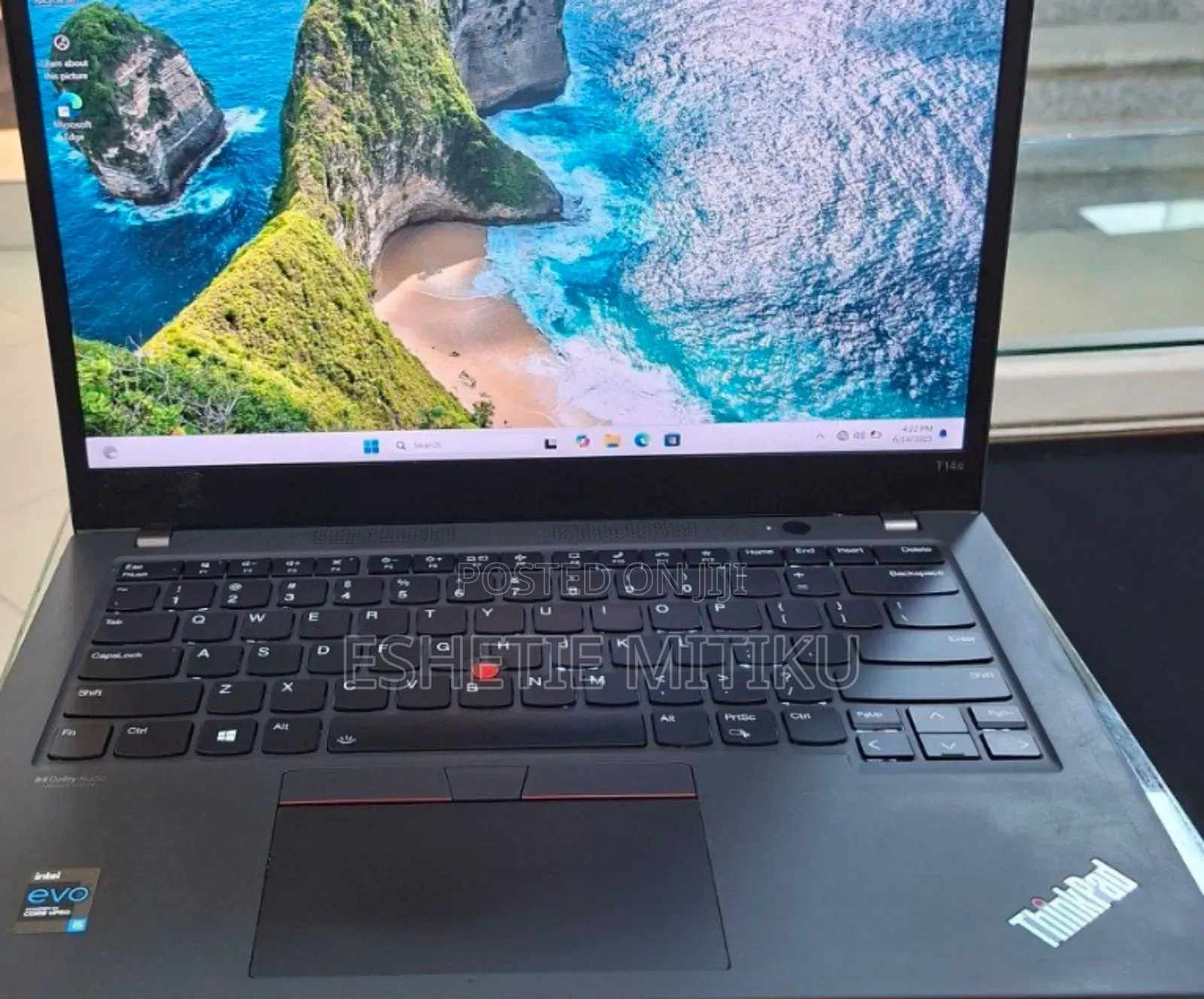 New Laptop Lenovo ThinkPad T14 16GB Intel Core I5 SSD 512GB
