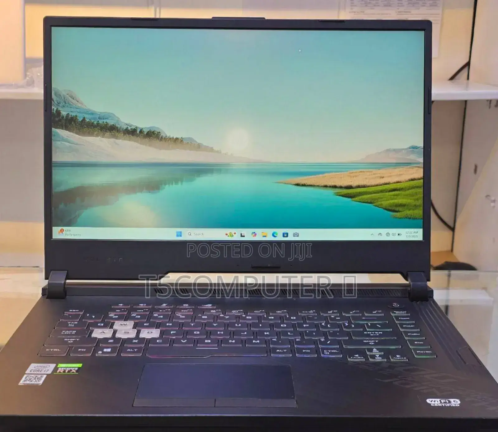 New Laptop Asus ROG Strix G15 16GB Intel Core I7 SSD 1T